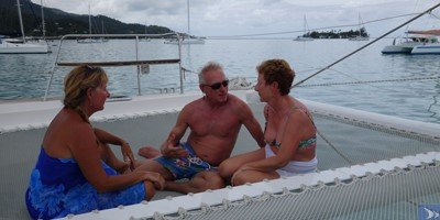 Paar-Coaching auf dem Catamaran